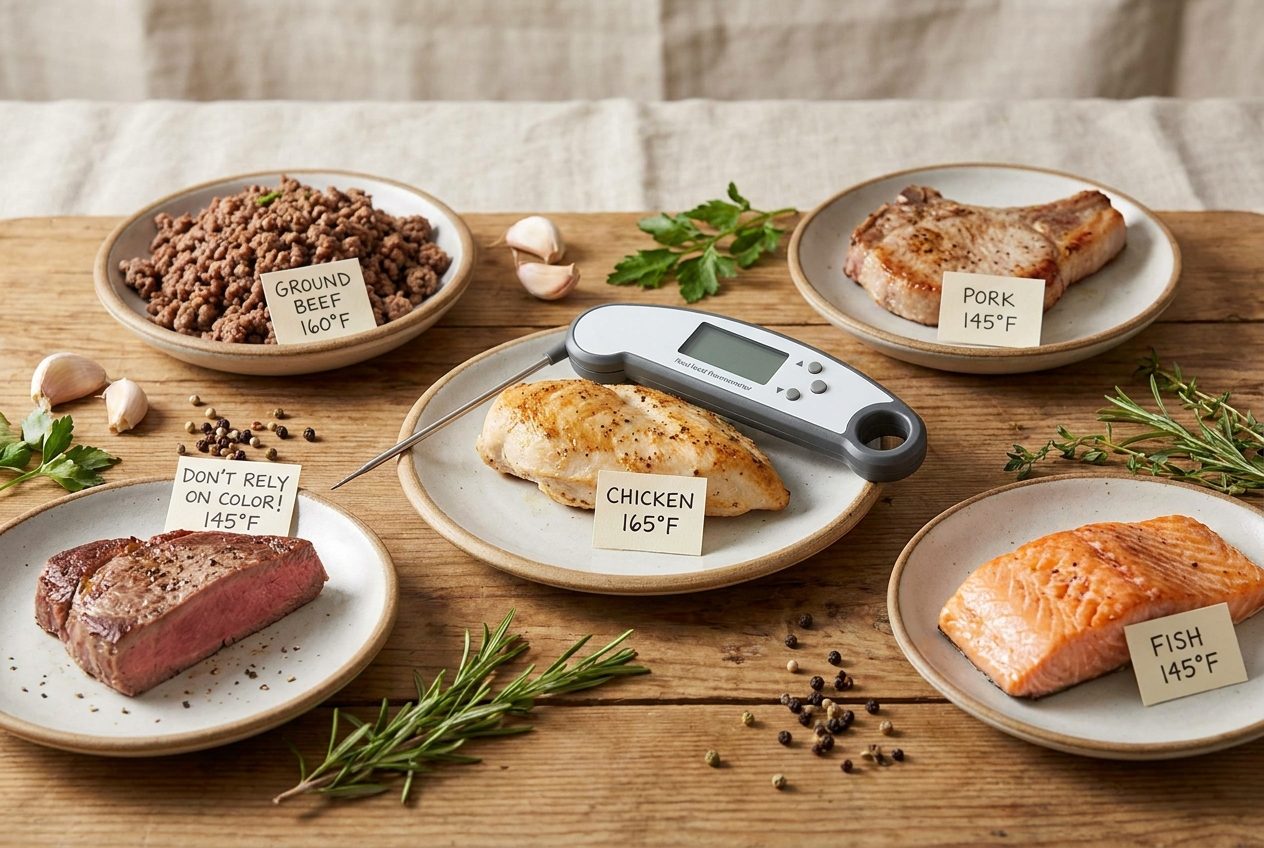 Safe internal temperatures every home cook should know