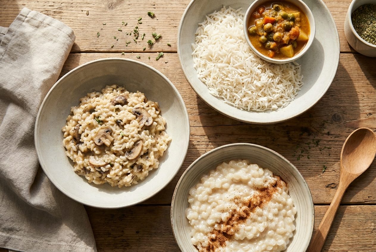 Basmati, originario, arborio: quale riso scegliere?