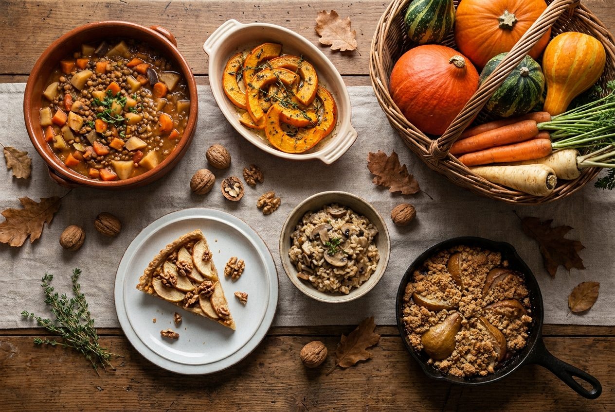 Cucinare in autunno: prodotti di stagione e 5 ricette