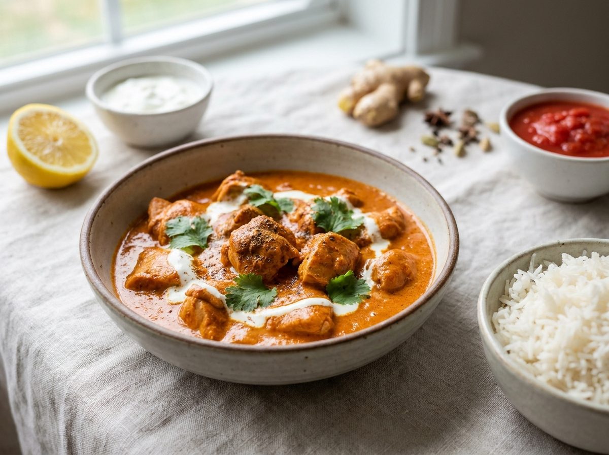 Butter chicken (pollo al burro indiano)