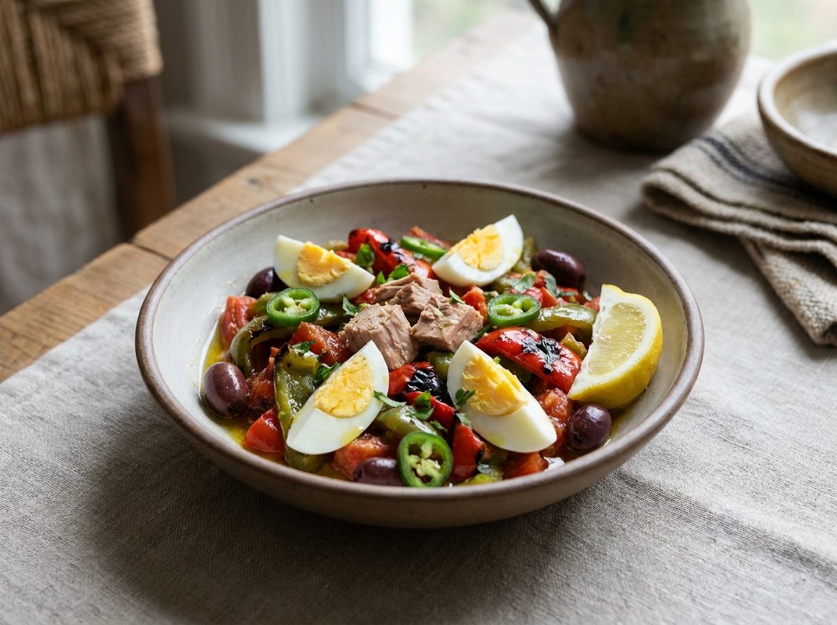 Ensalada mechouia tunecina