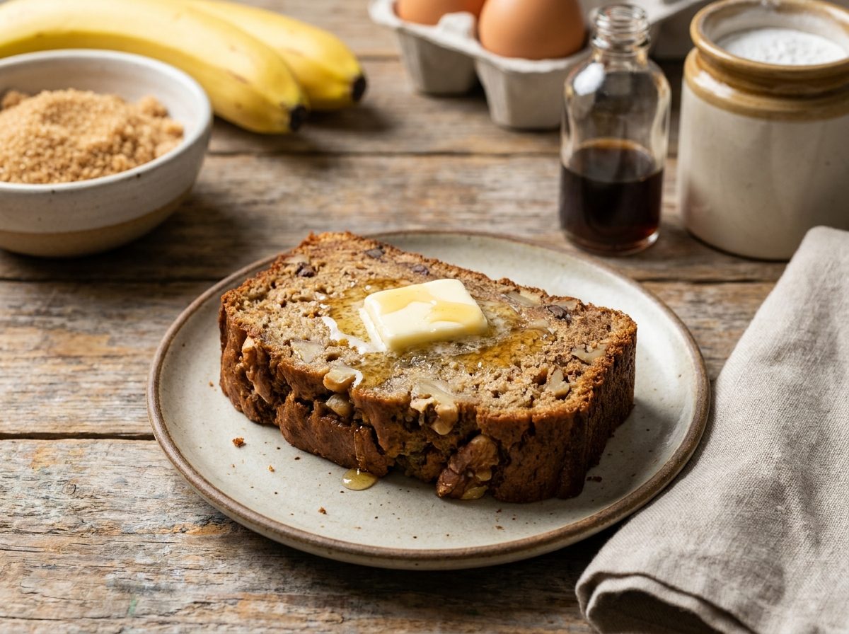 Banana bread soffice